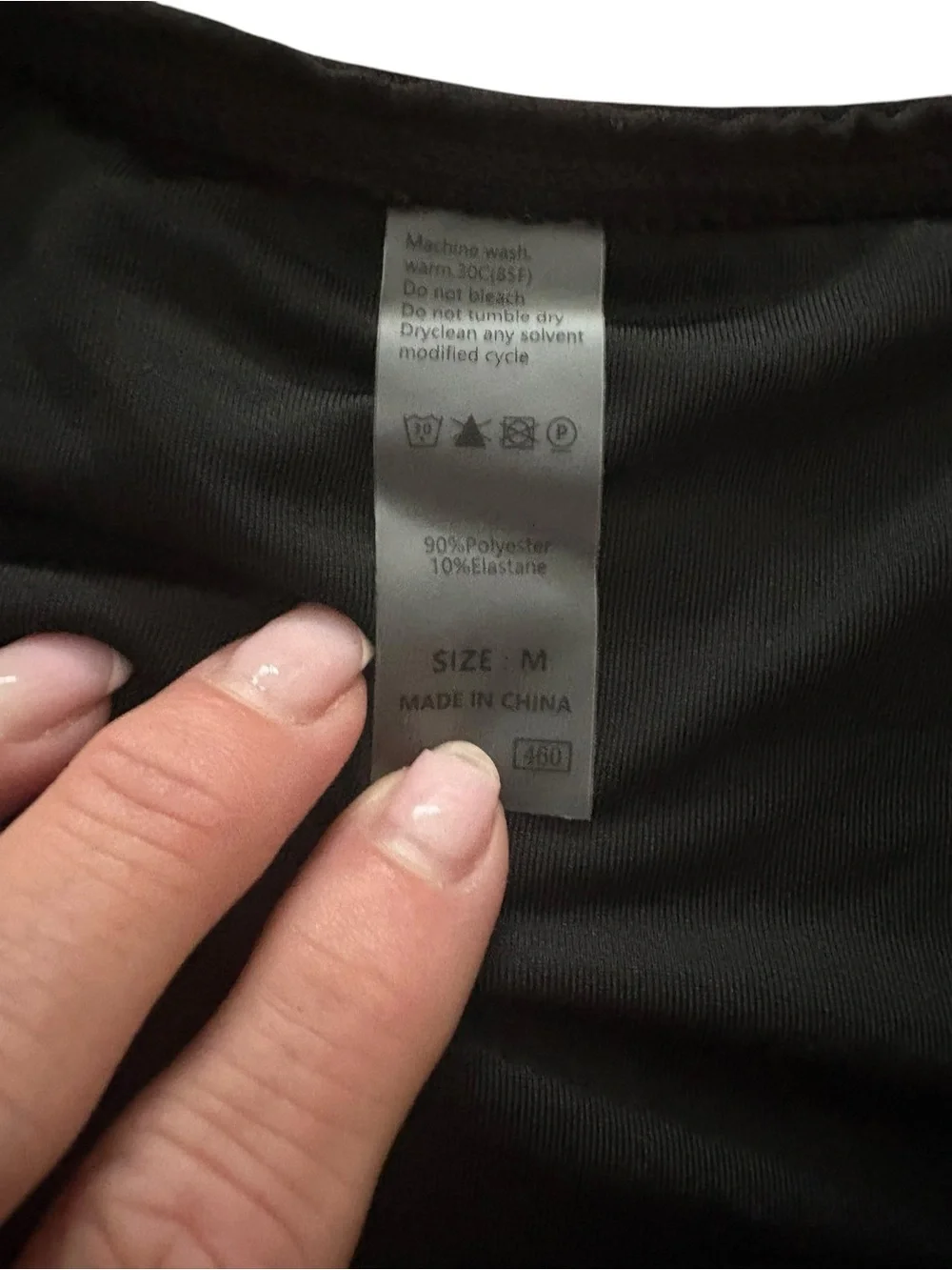 Women’s High-Waist Black Swim Bottoms